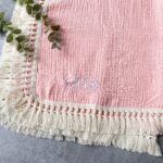 Personalised Embroidered Muslin Blanket