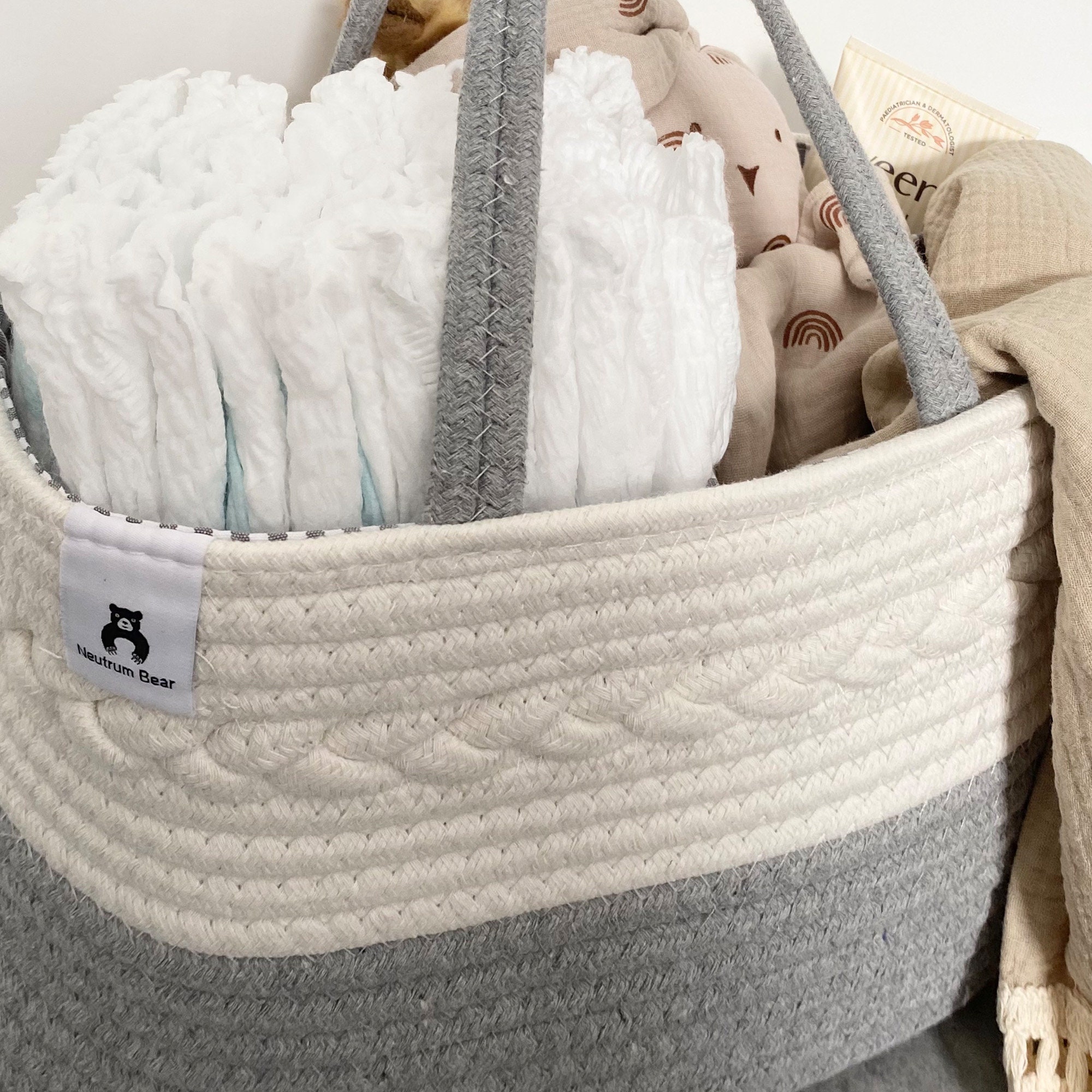 Nappy Caddy Neutrum Bear