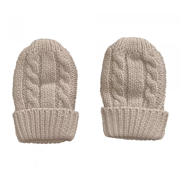 Knitted Mittens - Organic Cotton