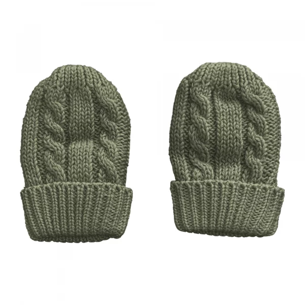Knitted Mittens - Organic Cotton