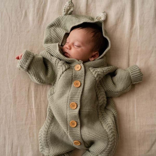 Knitted Pram Suit