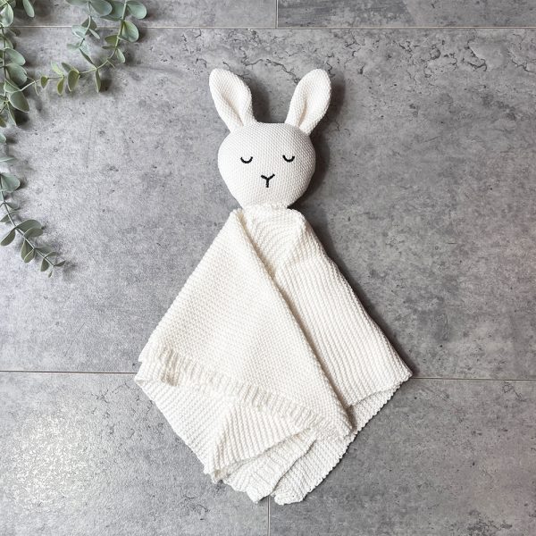 Luxe Knitted Trio (Bunny, Blanket & Socks)