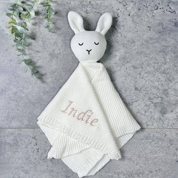 Knitted personalised Bunny5