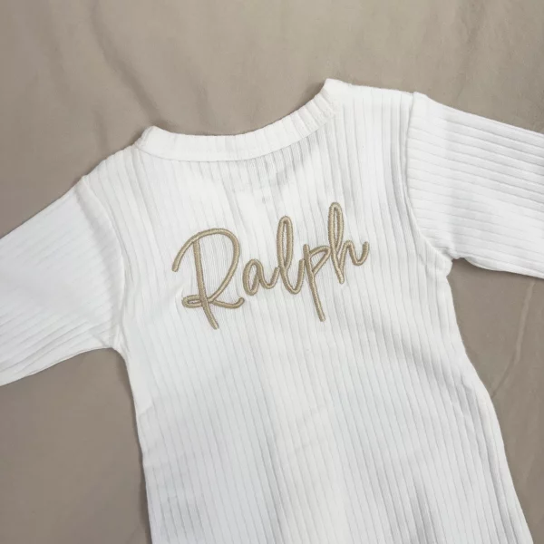 Long Sleeve / Short Sleeve Vest - Personalised