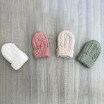 Knitted Mittens - Organic Cotton