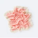 Blanket - Muslin Tassel - Candy Pink